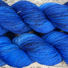 Load image into Gallery viewer, Asian Fairy-Bluebird, merino nylon sock yarn