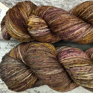 Autumn Vibes, merino nylon sock yarn