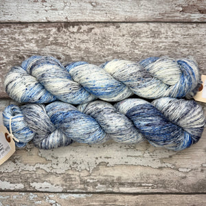 Ocean Storm, merino nylon sock yarn