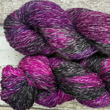 Load image into Gallery viewer, Black Tulip, merino pima cotton 4ply yarn