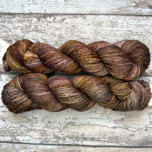 Autumn Vibes, merino nylon sock yarn