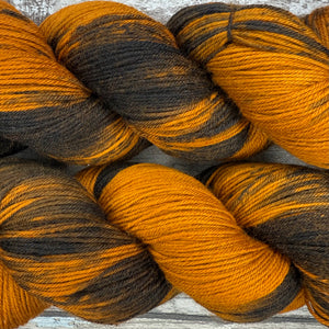 Cats Are The Better Option, merino nylon sock yarn