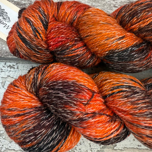 Tortoiseshell Cat, merino pima cotton yarn