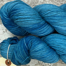 Load image into Gallery viewer, Ripples in the Pool, merino nylon sock yarn