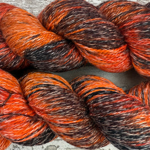 Tortoiseshell Cat, merino pima cotton yarn