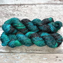 Load image into Gallery viewer, Teal Ocean, merino pima cotton 4ply yarn