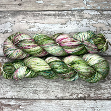 Load image into Gallery viewer, A Winter Rose, merino nylon sock yarn