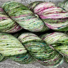 Load image into Gallery viewer, A Winter Rose, merino nylon sock yarn