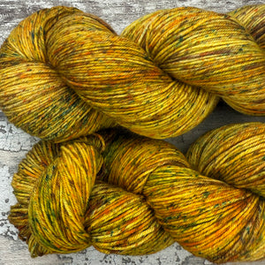 Make Hay While The Sun Shines, merino nylon sock yarn