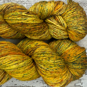 Make Hay While The Sun Shines, merino nylon sock yarn