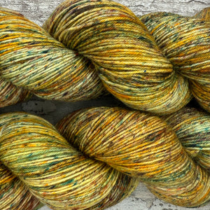 Autumn Light, merino nylon sock yarn