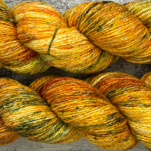 Leaves and Light, merino pima cotton 4ply yarn