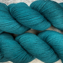 Load image into Gallery viewer, Simply Teal, merino nylon sock yarn