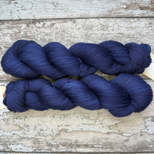 Load image into Gallery viewer, In the Navy, merino nylon sock yarn