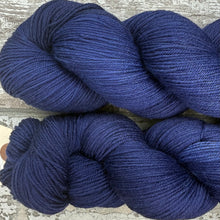 Load image into Gallery viewer, In the Navy, merino nylon sock yarn
