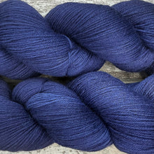 Load image into Gallery viewer, In the Navy, merino nylon sock yarn