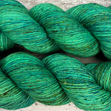 Load image into Gallery viewer, Could Be A Frog, merino nylon sock yarn