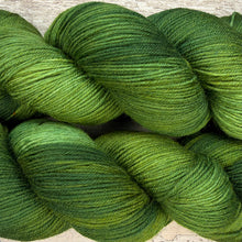 Load image into Gallery viewer, Conifers, merino nylon sock yarn