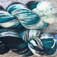 Load image into Gallery viewer, Magpie, merino nylon sock yarn