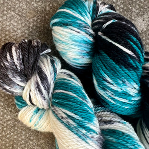 Magpie Aran, soft superwash merino yarn