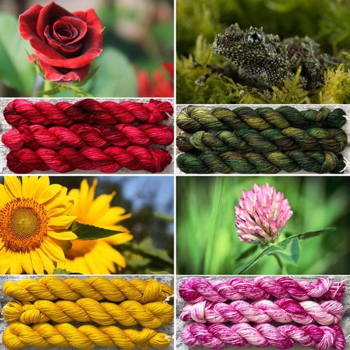 Sock Yarn Miniskein Selection