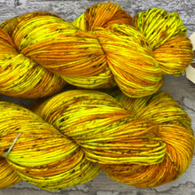 Load image into Gallery viewer, Sunflowers, merino nylon sock yarn