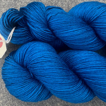 Load image into Gallery viewer, Peacock Blue, merino nylon sock yarn