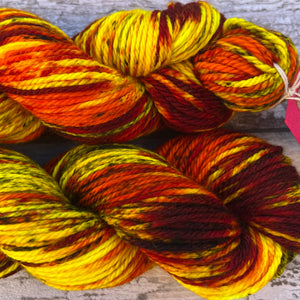 Inner Fire aran, merino nylon yarn