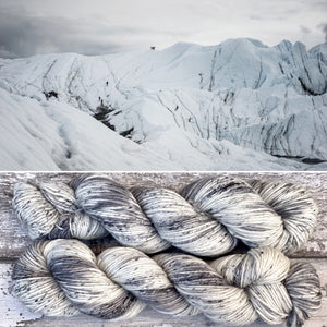 Glacier DK, merino nylon yarn