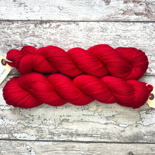 Load image into Gallery viewer, Rosehip Red, merino nylon sock yarn